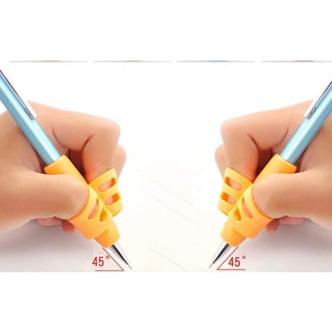 Ergonomic Silicone Writing Aid Pencil Grip -3pieces