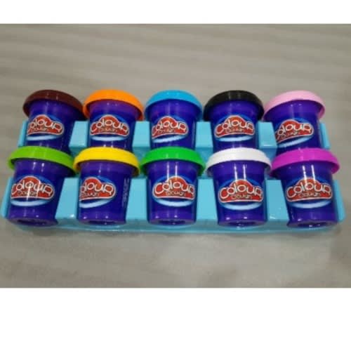 Colour Dough / Play Dough/ Modelling Clay-4 oz / 10 In A Pack