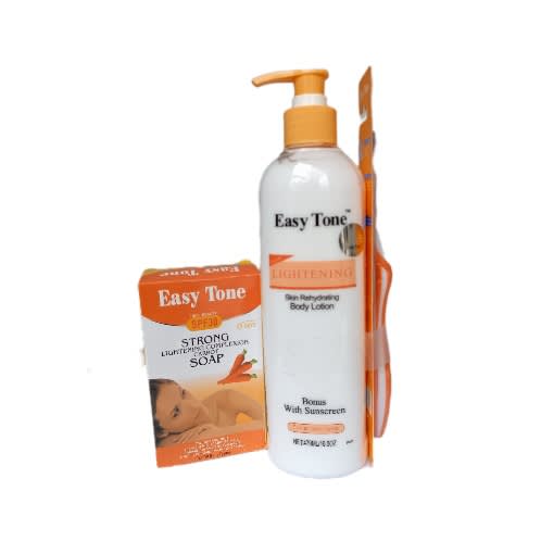 Skin Lightening And Rehydrating Lotion 470ml And Soap 250g - Easy tone