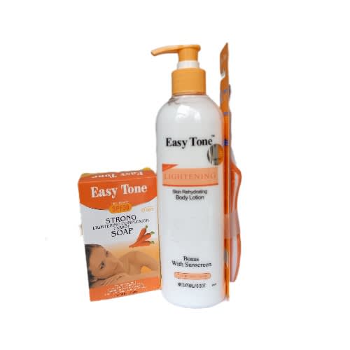 Skin Lightening And Rehydrating Lotion 470ml And Soap 250g - Easy tone
