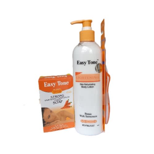 Skin Lightening And Rehydrating Lotion 470ml And Soap 250g - Easy tone
