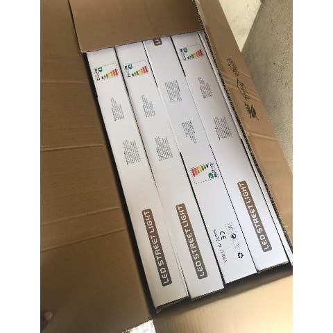 City Road Lighting Ip65 Waterproof Aluminum 120 Watt All In One