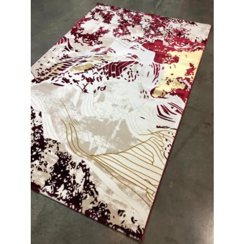 Pattern Center Rug - 5 By 7ft - Multicolor