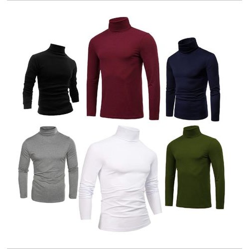 Eml 6-in1 Cotton Turtle Neck Long Sleeve - Multicolor