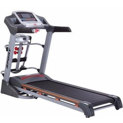 Electric Treadmill with Push up, Twister & Dumbbells