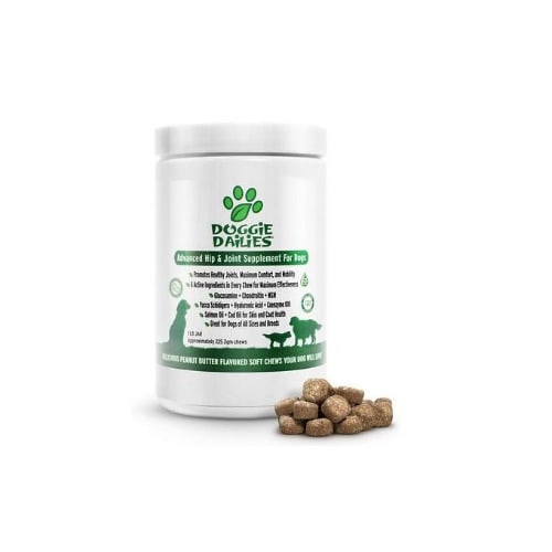 Glucosamine For Dogs,225 Soft Chews,advanced Hip & Joint