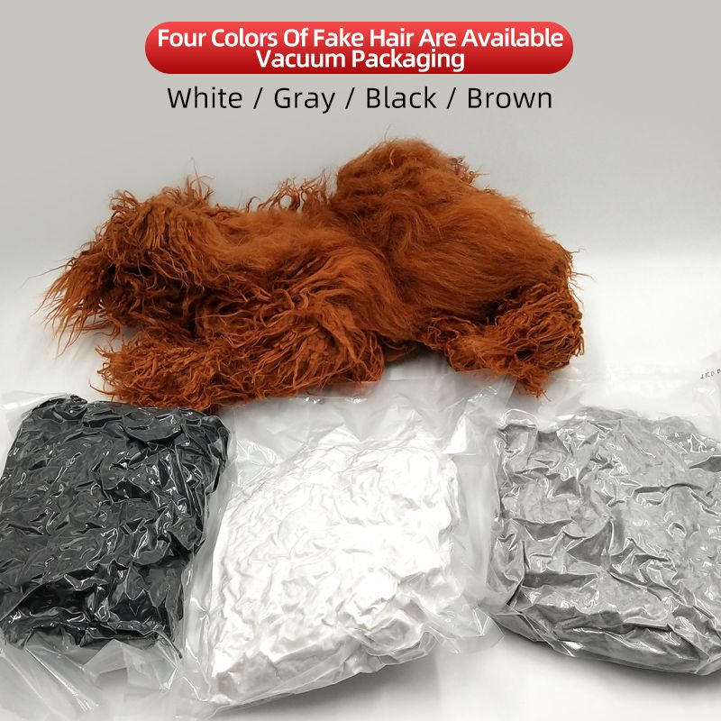 Pet  Hair Grooming  Dog Model Practice Dog Standard Skeleton Model Dog Full Body  Hair-Brown