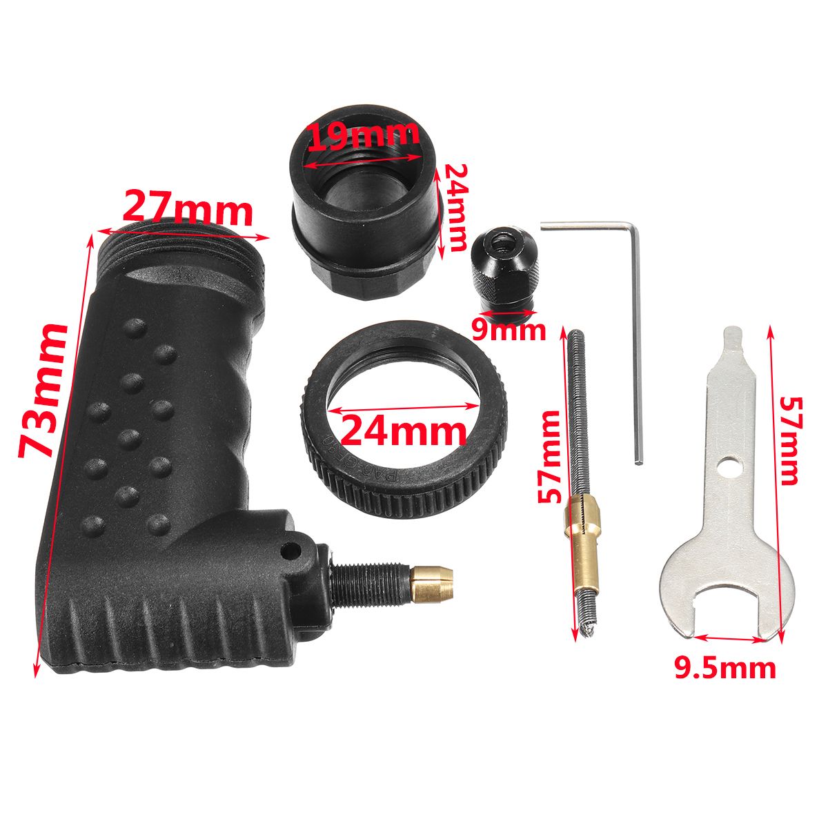 Right Angle Converter Attachment For Dremel Tool Accessories Rotary Tools Fit  4000 3000 8200 275 Electric Grinder Kit