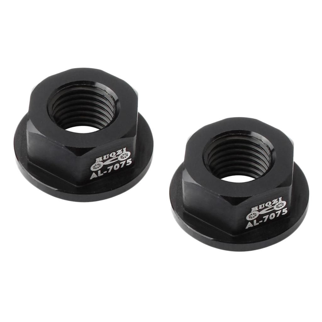 4 Pieces Alloy M8 8mm Bike Wheel Hub Axle Nuts For Kids