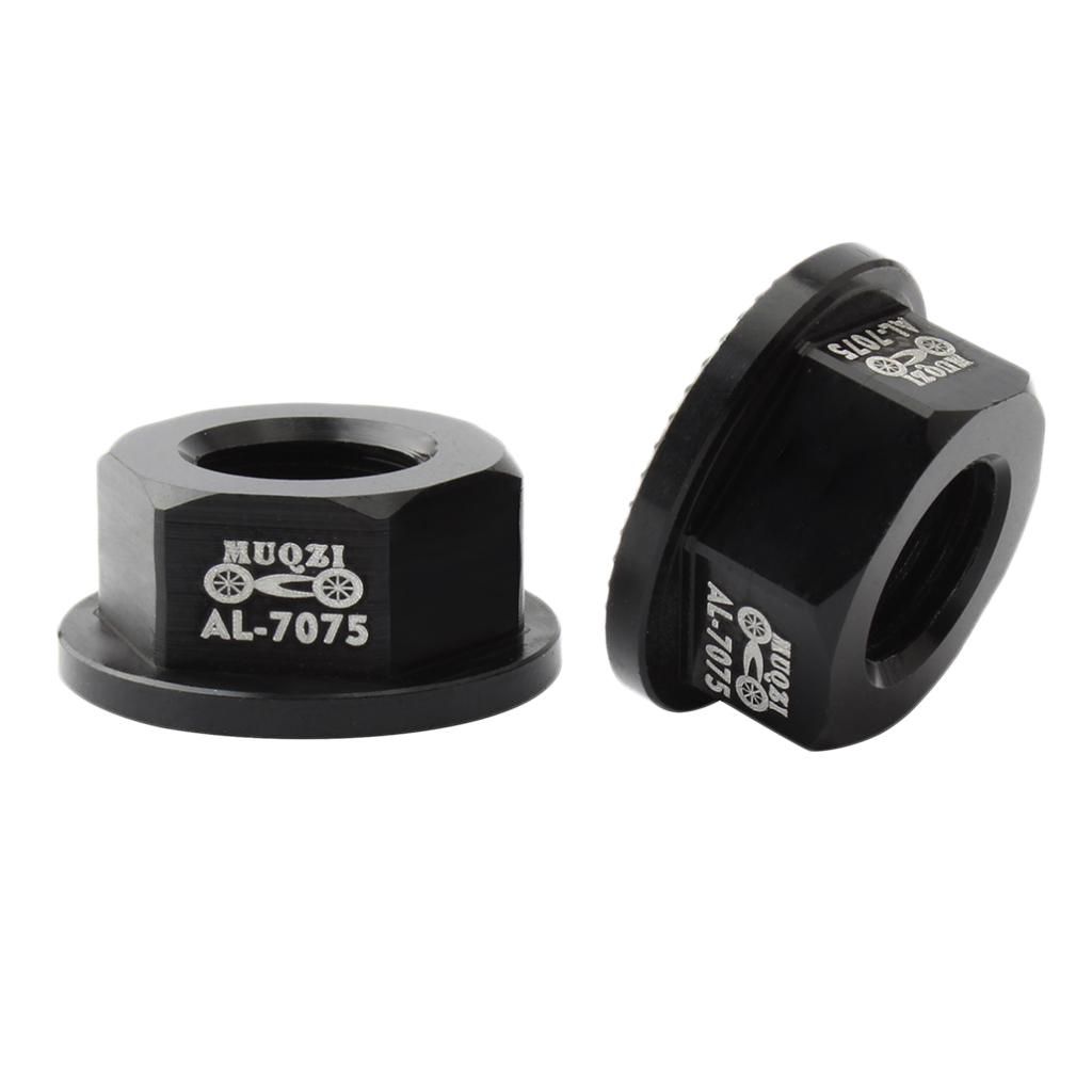 4 Pieces Alloy M8 8mm Bike Wheel Hub Axle Nuts For Kids