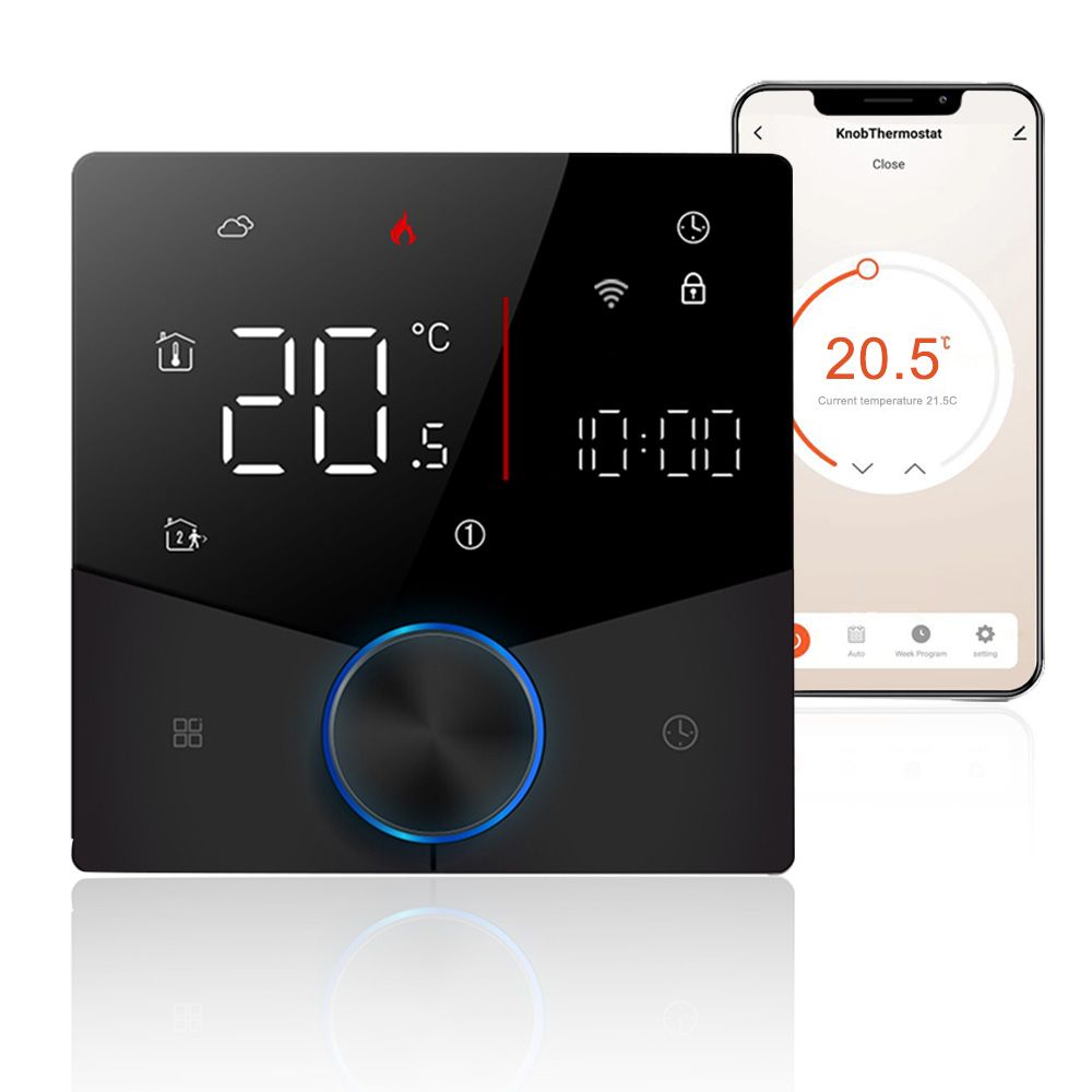 Smart Tuya WiFi Thermostat Voice Control Digital Weekly