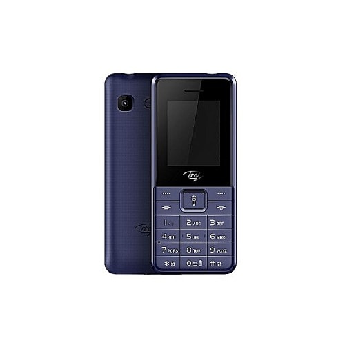 It 5606 Dual Sim, 2500mah Big Battery, Wireless Fm, Facebook, Feature Phone - Dark Blue