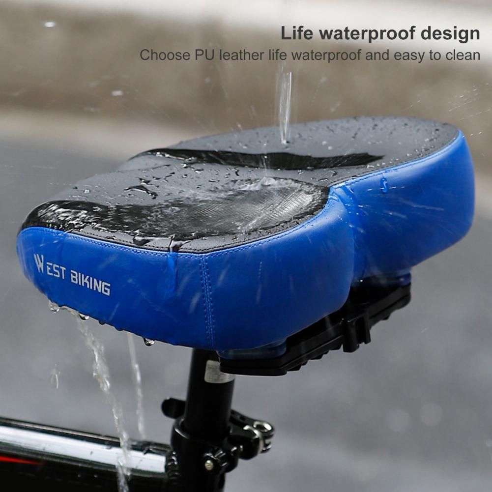Bicycle Seat MTB Road Bike Saddle Comfortable Breathable No Nose Soft Wide Bicycle Saddle Cycling Cushion Pad Drop Shipping