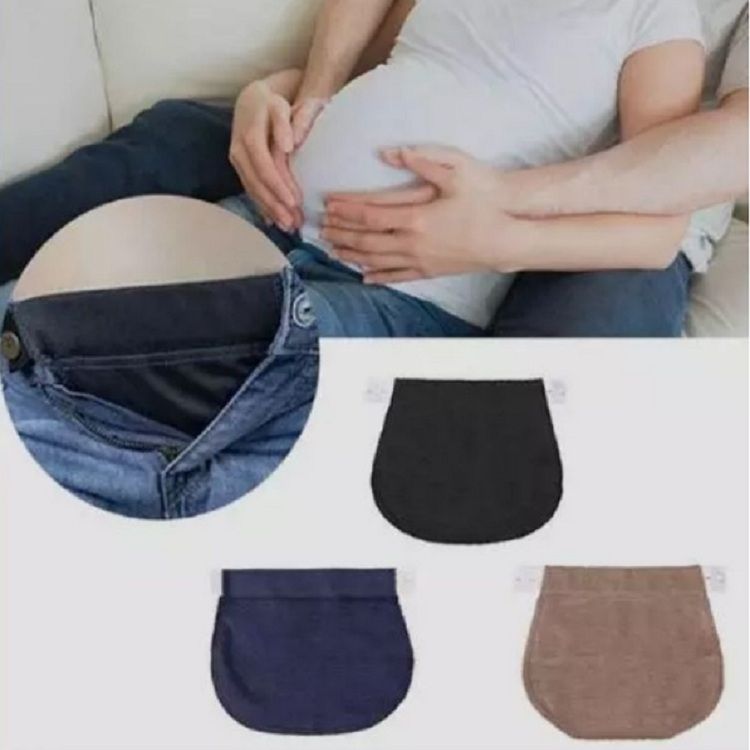 Pregnant Women Waistband Elastic Extender Soft Pants Belt