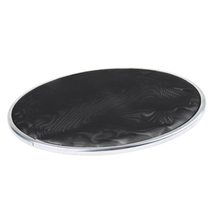 2pcs 2 Ply Mesh Silent Drum Head Black For Beginners Students Drummers