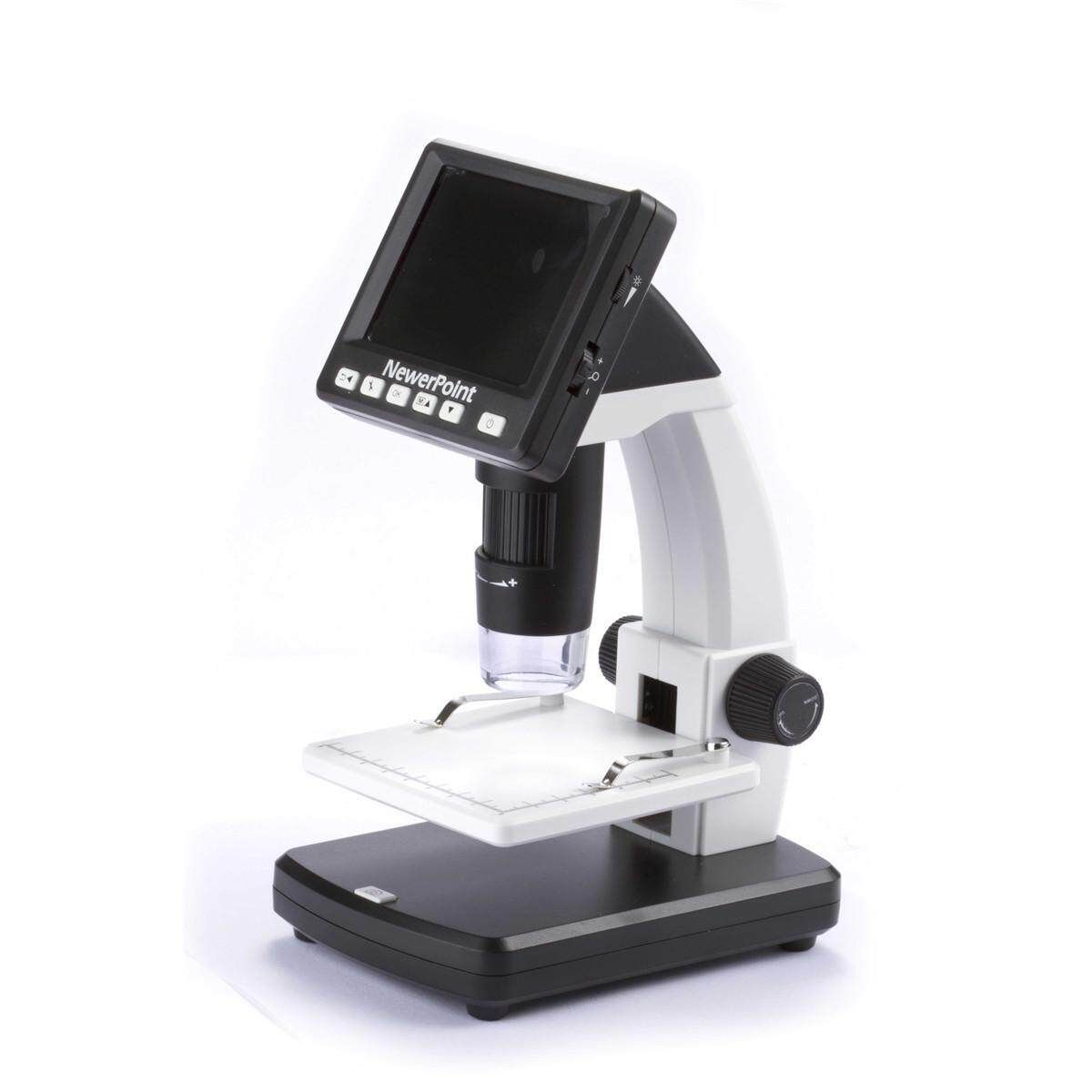 Desktop 3.5 Inches 5M LCD Digital Microscope With 1200x Micro SD Storage