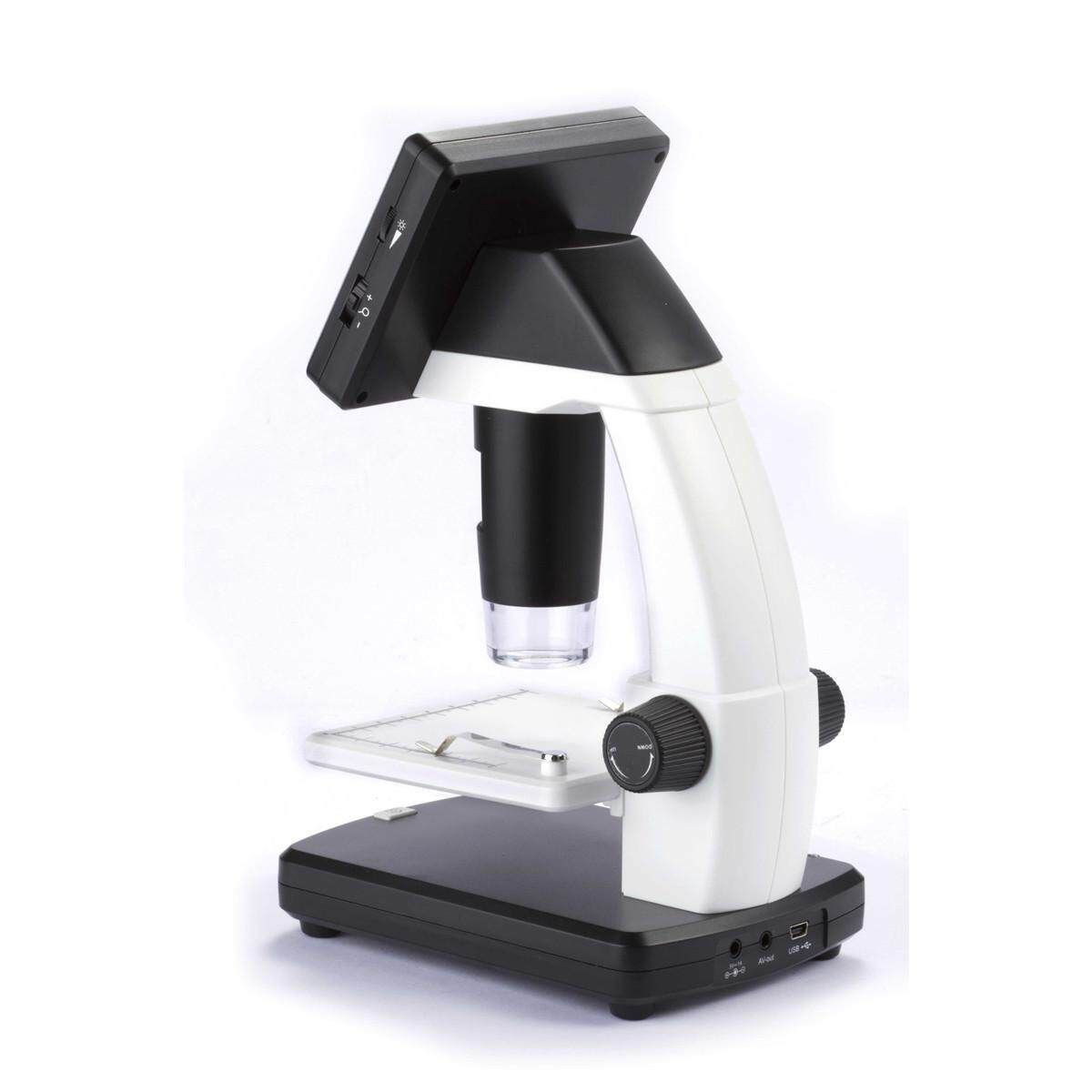 Desktop 3.5 Inches 5M LCD Digital Microscope With 1200x Micro SD Storage