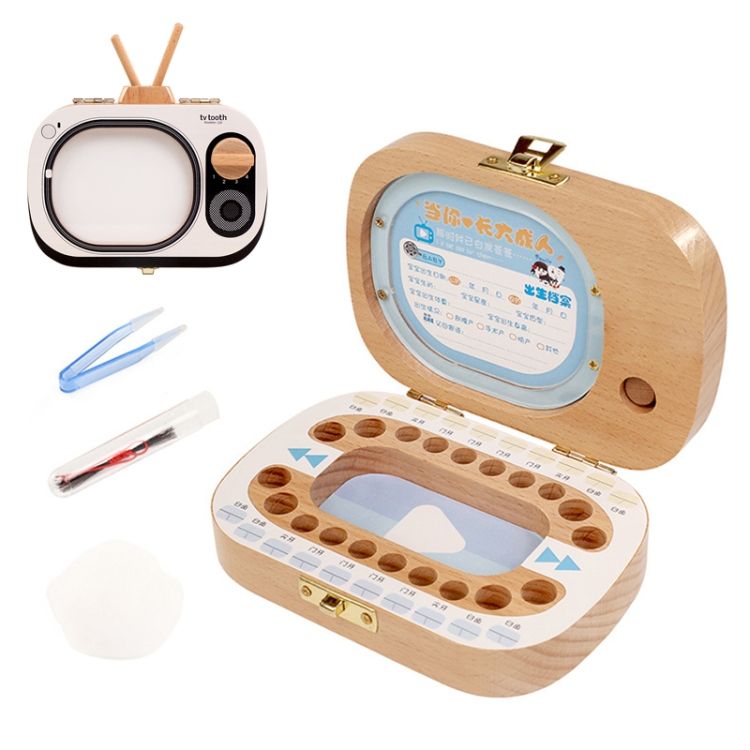 Tooth Preservation Box Baby Newborn Teeth Collection