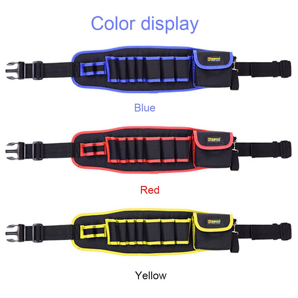 Canvas Pouch Plumber Waist Utility Electrician Bag Holder Storage Durable For Tools Kit Repair Maintenance Organizer Tool