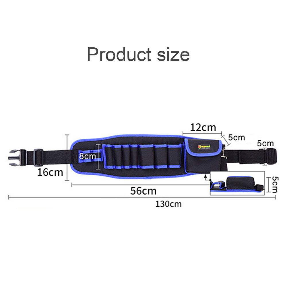 Canvas Pouch Plumber Waist Utility Electrician Bag Holder Storage Durable For Tools Kit Repair Maintenance Organizer Tool