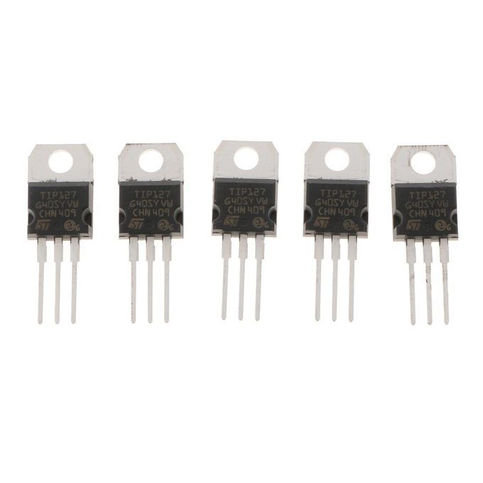 5PCS TIP127   NPN Transistors Kit 5A 60-100V 3 PIN IC