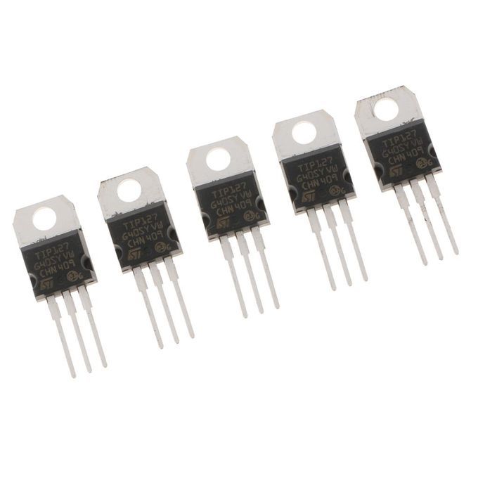 5PCS TIP127   NPN Transistors Kit 5A 60-100V 3 PIN IC