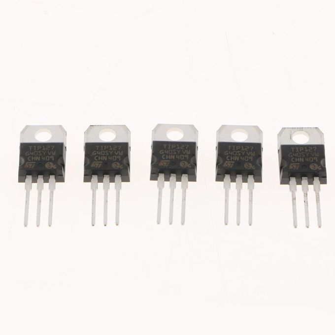 5PCS TIP127   NPN Transistors Kit 5A 60-100V 3 PIN IC