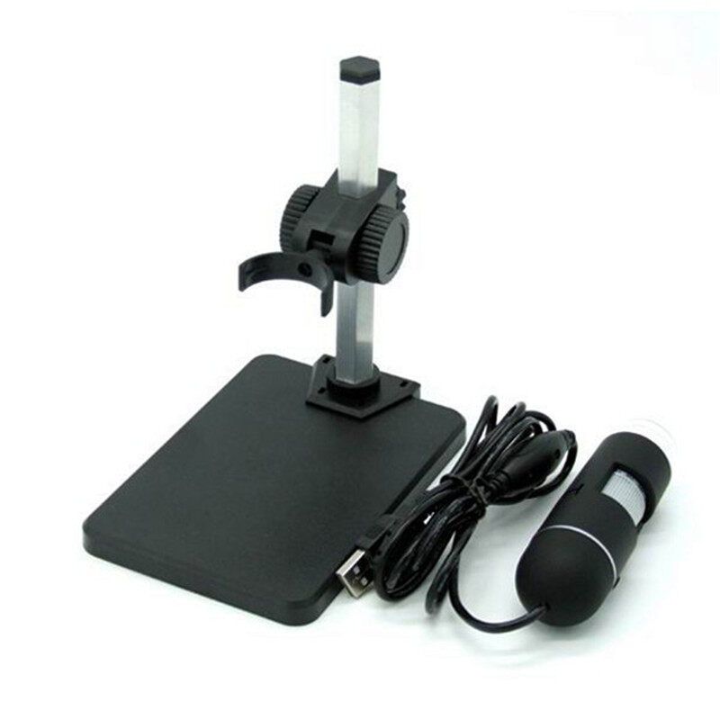 20-200X USB 2MP 8 LED Digital Microscope Endorscope Magnifier For Circuit Board Repair