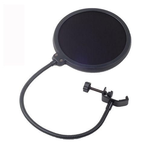 Double Layer Studio Microphone Flexible Wind Screen Sound Filter For Podcast Recording Accessories Diameter-100MM