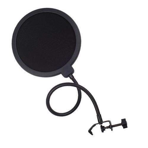 Double Layer Studio Microphone Flexible Wind Screen Sound Filter For Podcast Recording Accessories Diameter-100MM