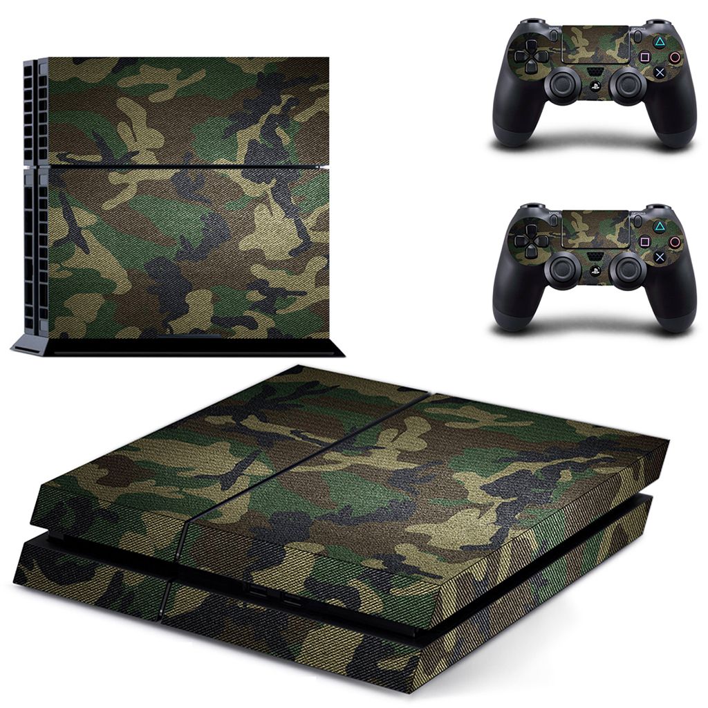 Controller Skin Set For Sony PS4 Adhesive Sticker Cover