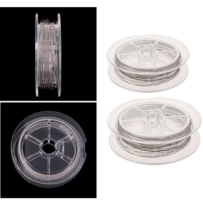 2Pcs 10m Diamond Wire  Jade Glass  Ceramic Gem  0