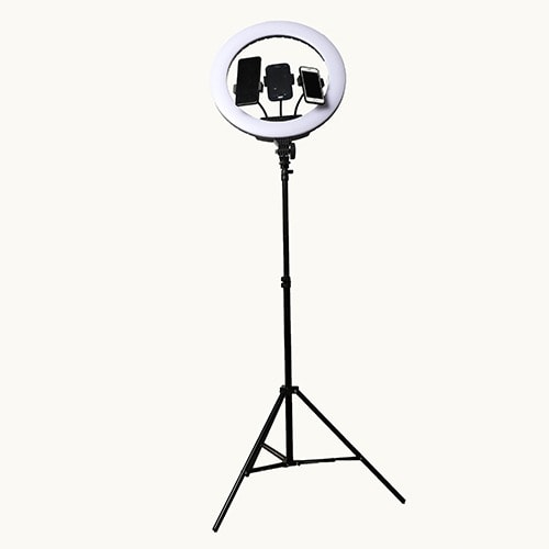 Ring Light - 18 Inches  + Tripod And Remote -  210cm