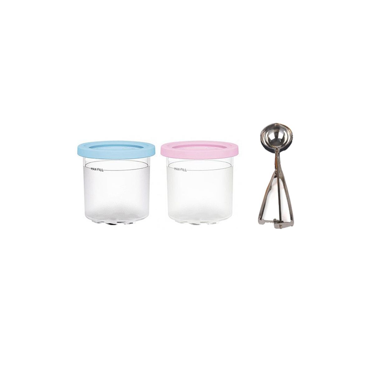 2Pcs for NC299AMZ and NC300S Series Cream Ice Cream Makers1 Pint