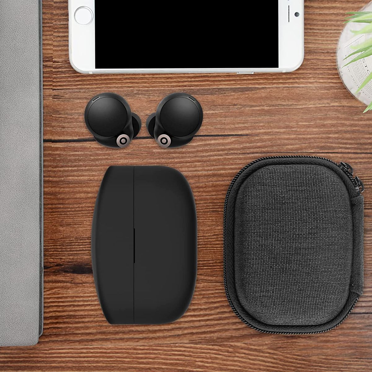 Geekria Carrying Case For Sony WF-1000XM4 Earbud Headphones