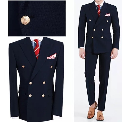 Classical Suit - Navy Blue