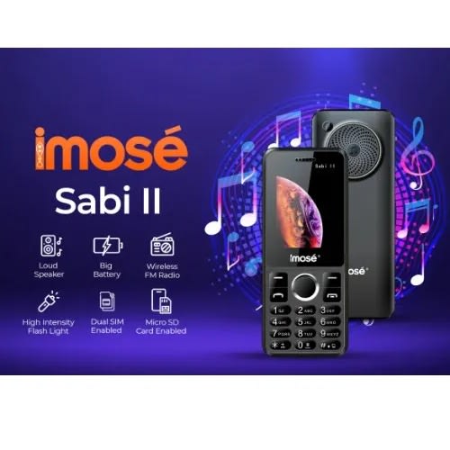 Sabi Ii Black - RAM 32mb + ROM 32mb - 2.4 inch Display
