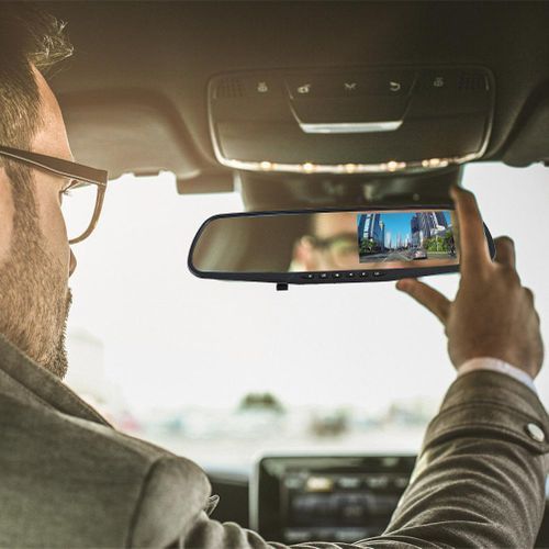 1080P Lens Car Digital Video Recorder DVR Camera Monitor Dash Cam Recorder Rearview Mirror