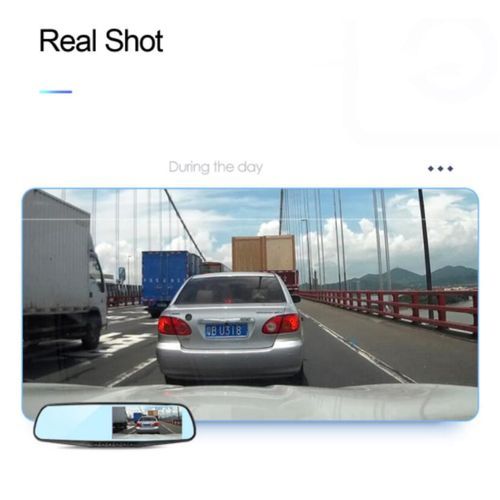 1080P Lens Car Digital Video Recorder DVR Camera Monitor Dash Cam Recorder Rearview Mirror