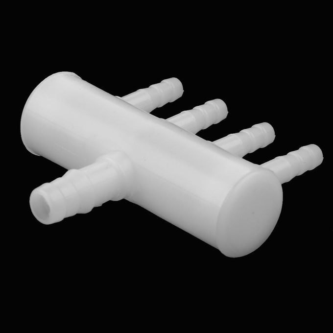 5 Pcs Plastic Air Flow Control Distributor Lever Pump Valve 4 Way