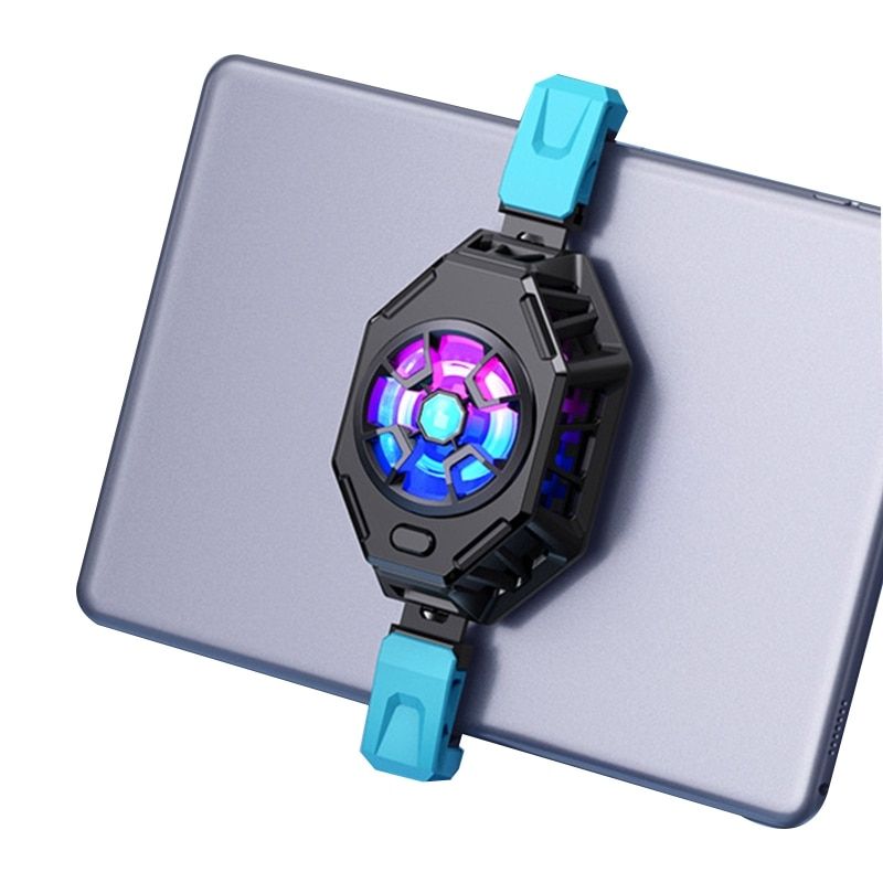Phone Cooler Cellphone Tablets Radiator Semi-Conductor Turbo Fan Cooling Suitable For  Mini Mobile Live Streaming H8WD
