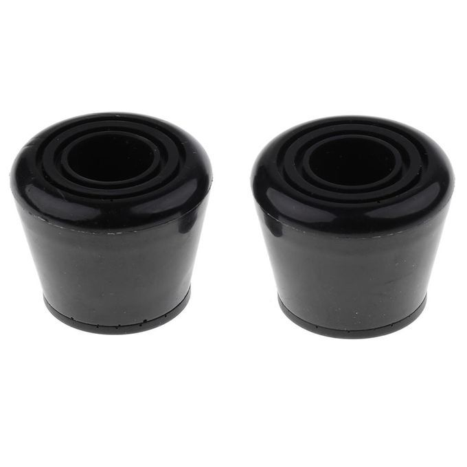 2pcs PU Roller Skates Toe Stops Inline Skates Ice Skates Black