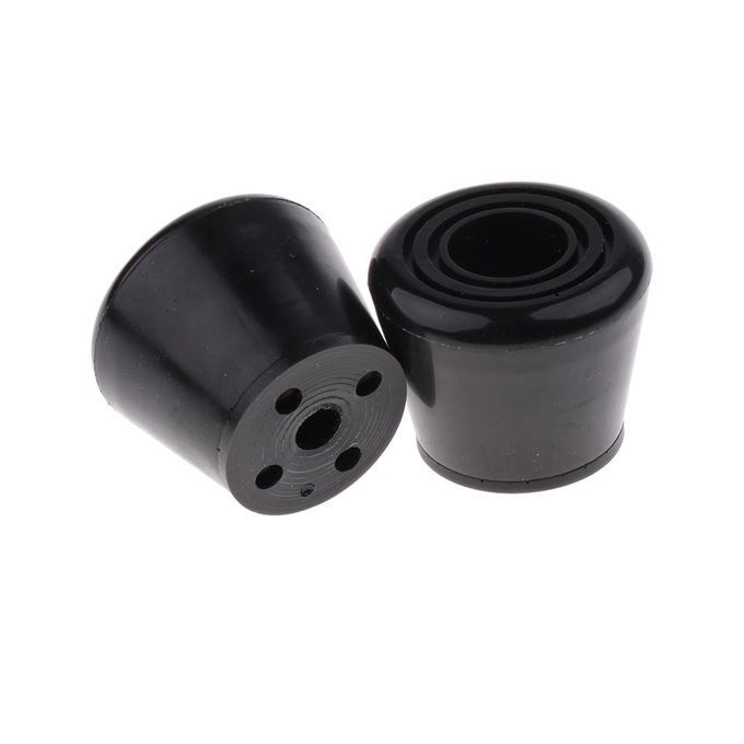 2pcs PU Roller Skates Toe Stops Inline Skates Ice Skates Black