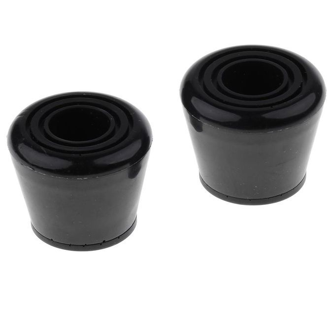 2pcs PU Roller Skates Toe Stops Inline Skates Ice Skates Black
