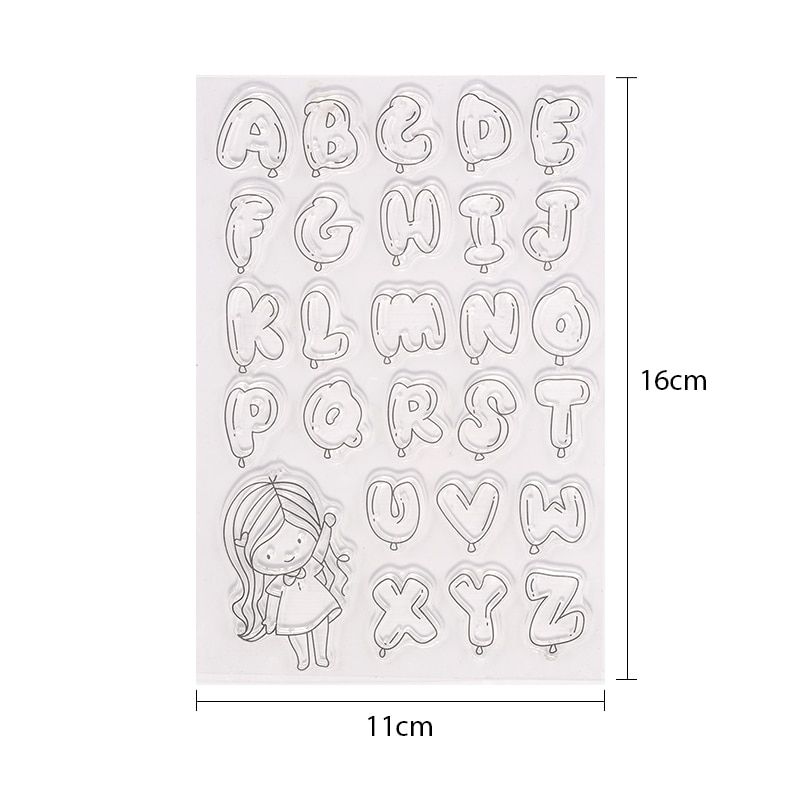 DIY Alphabet Cookie Cutter Embosser Stamp Sticky Decorating