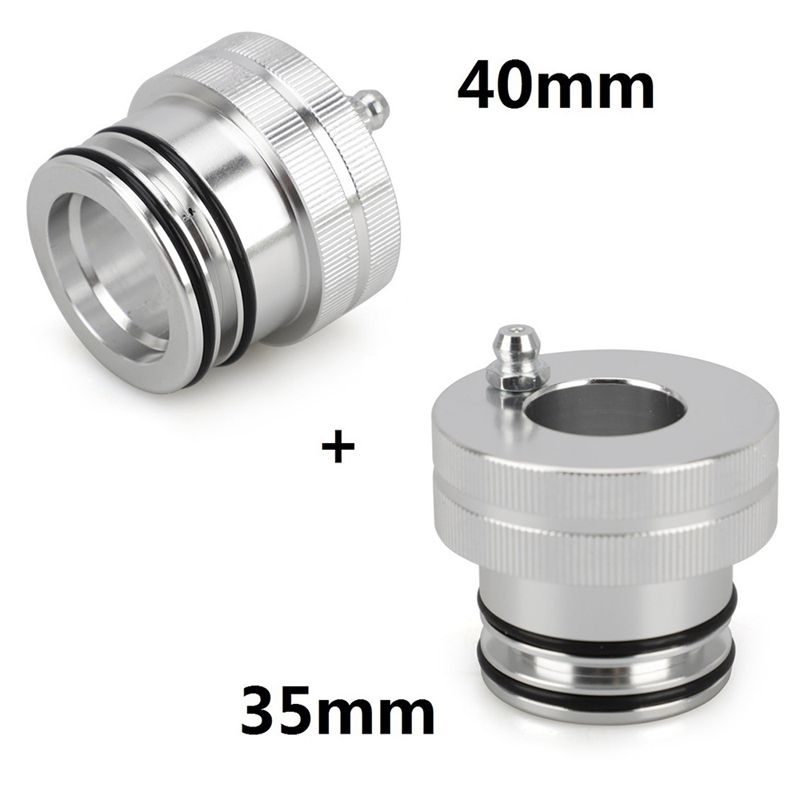 35MM+40MM Wheel Bearing Greaser Service Tool Kit For Polaris UTV/ATV Accessories Silver