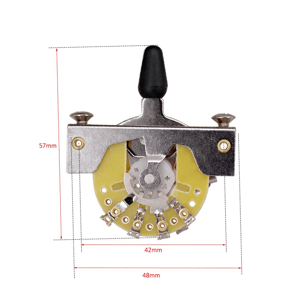 Vintage Style 3-Way Guitar Switch 3-Position Pickup
