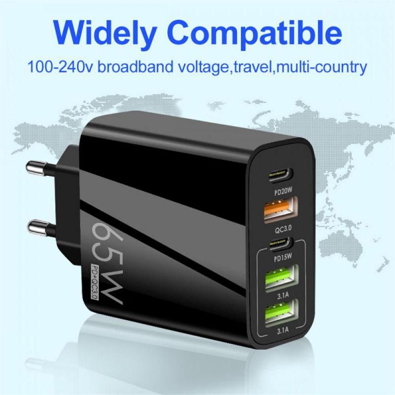 65w Fast Charge Adapter For Macbook Pro Laptop Quick Cha USB