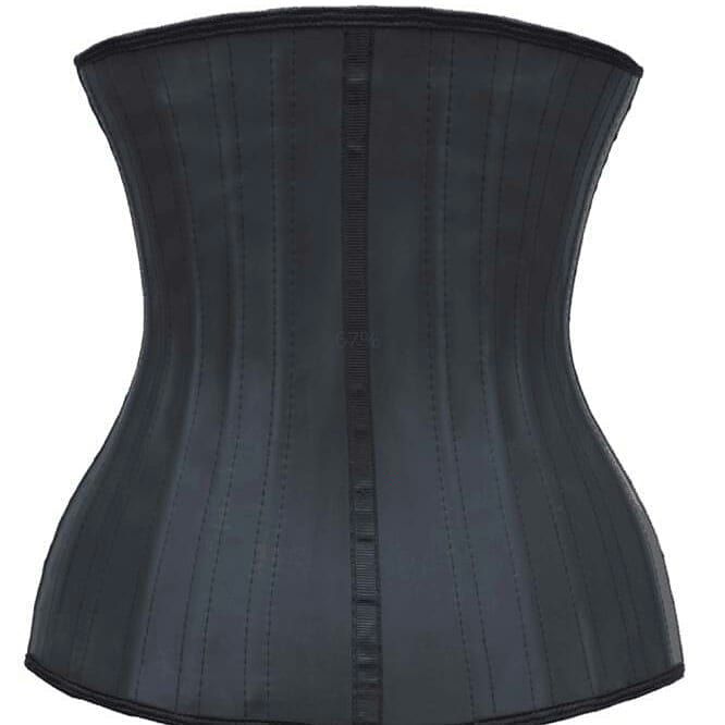 25 STEEL BONES LATEX WAISTRAINER( Black Color)