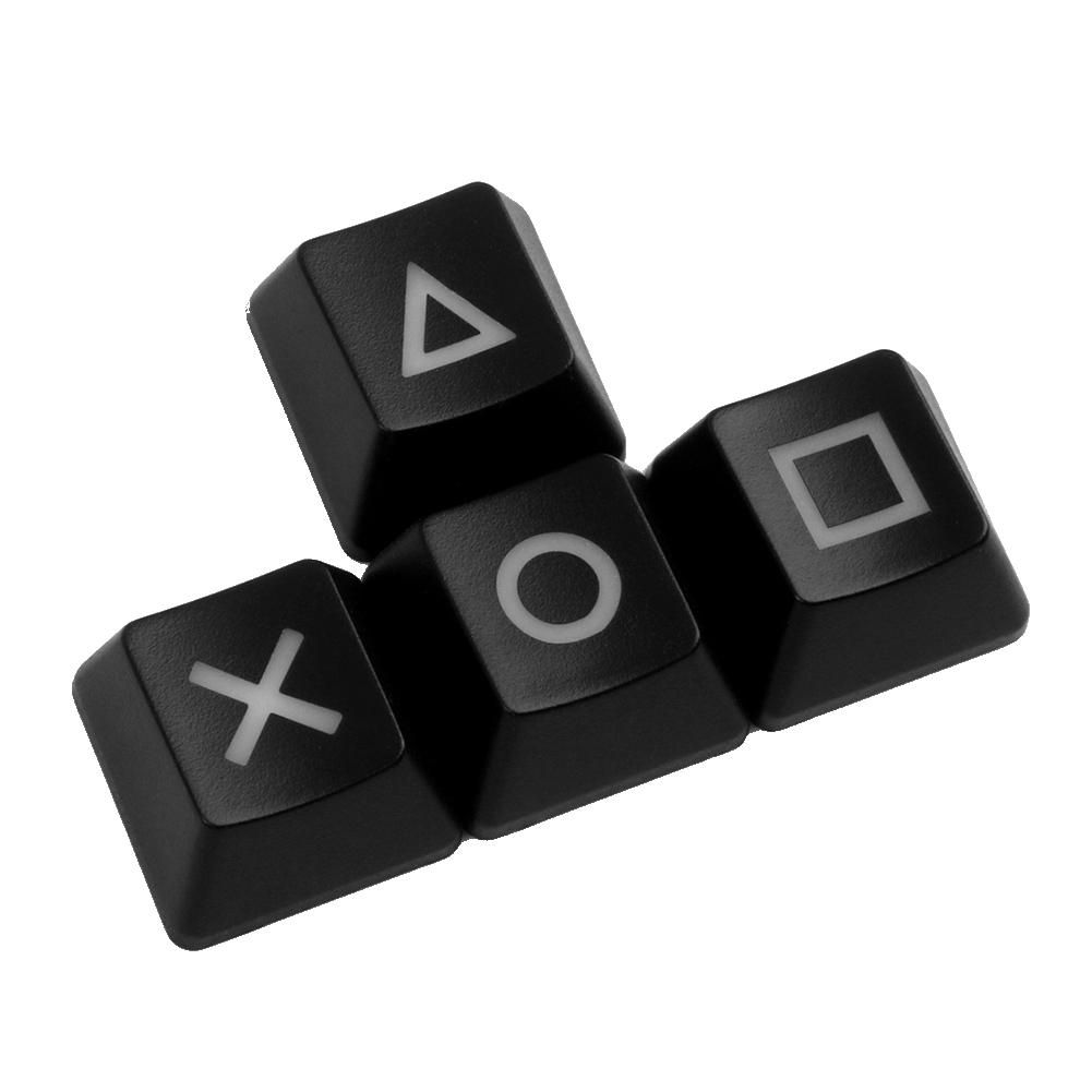 Cap Up Down,Mechanical Keyboard Pbt Keycap Button Key-Black